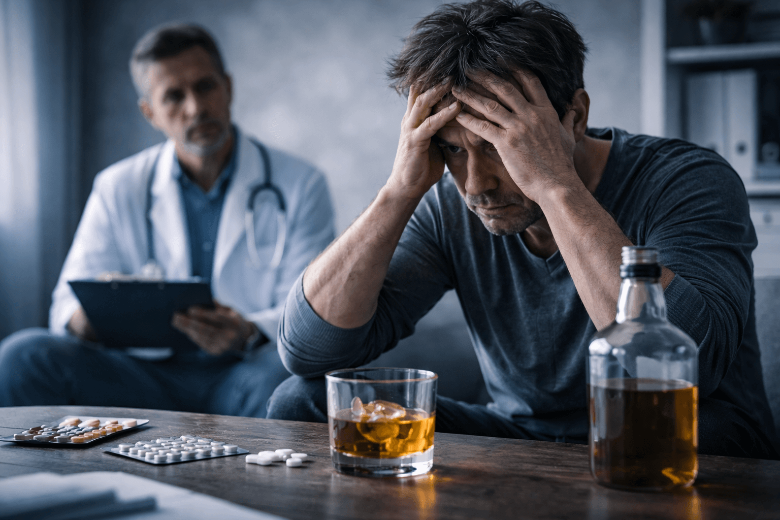 Алкогольная энцефалопатия: симптомы и последствия