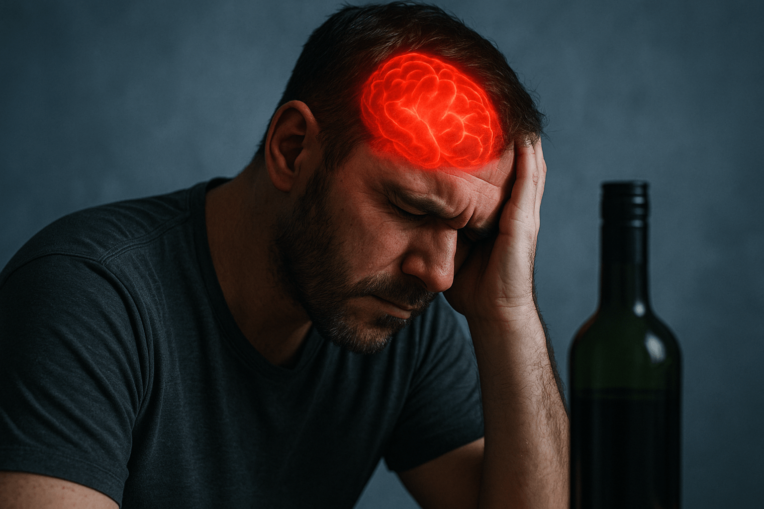 Як змінюється мозок при тривалому вживанні алкоголю