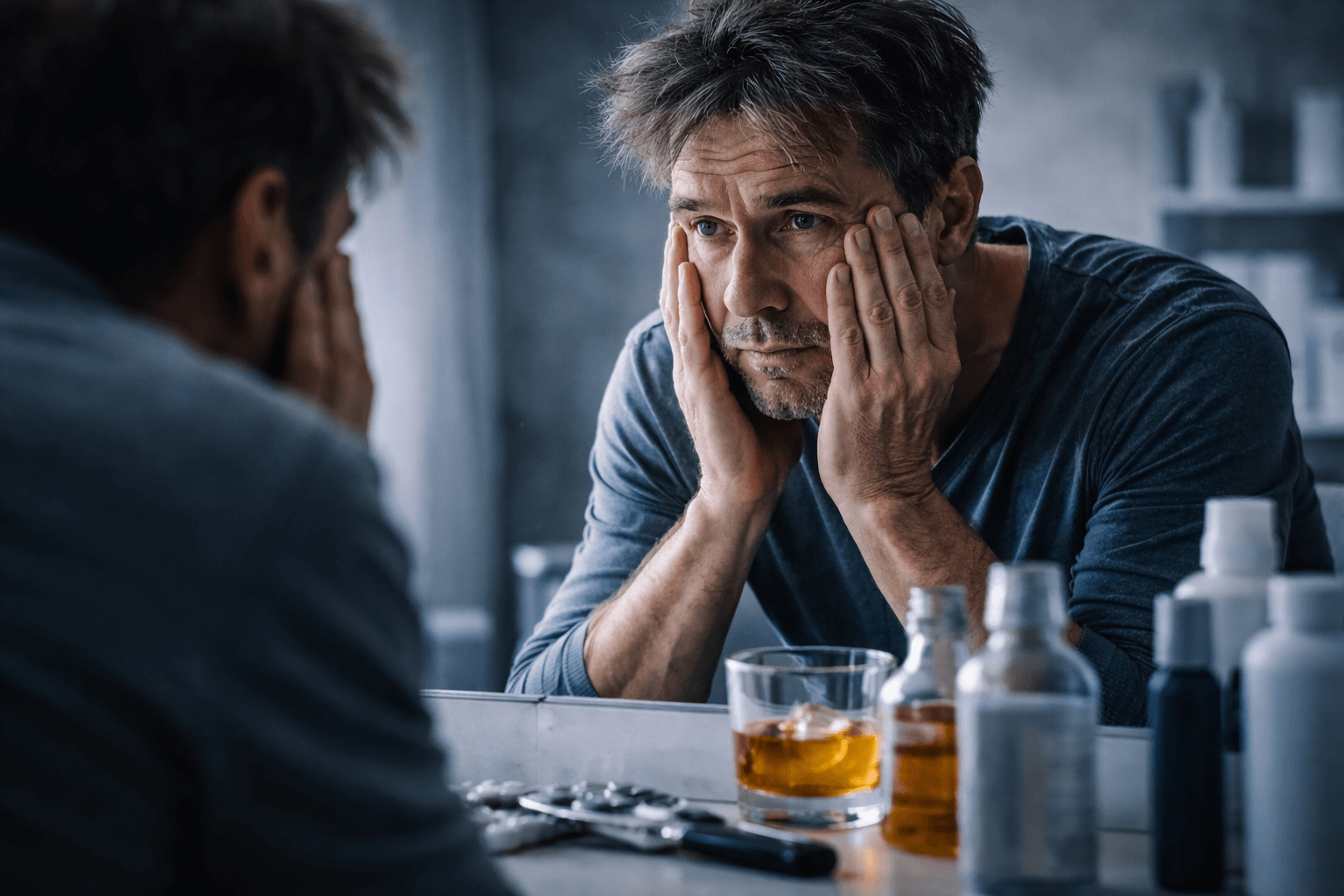 Чому алкоголіки швидше старіють: про гормони і клітини